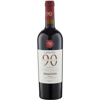 Abbildung von Novantaceppi Primitivo Puglia Rotwein halbtrocken