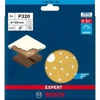 Abbildung von Expert C470 Schleifblatt, Ø 150mm, K320 Multilochung