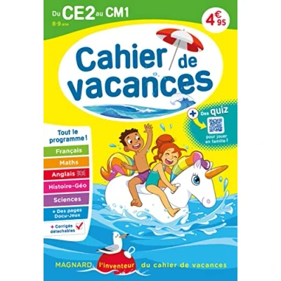 Abbildung von cahier de vacances 2025, du CE2 vers le CM1 8 9 ans: Magnard, l’inventeur