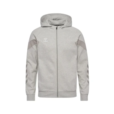 Abbildung von Hummel Sweatjacke, Herren, Größe: Small, Light grey melange