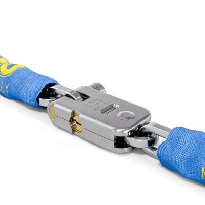 Abbildung von Viro Luc/vir55120 Fahrradschloss Silber/gelb 1200 x 5,5 mm