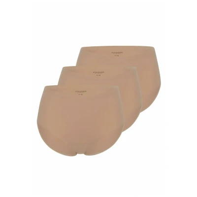 Abbildung von Schiesser MAXI 3ER PACK Invisible SOFT Slip, Damen, Größe: 38, Maple