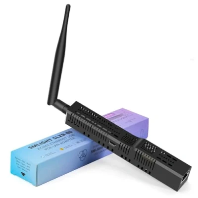 Abbildung von SMLIGHT SLZB 06 Zigbee 3.0 zu Ethernet, USB und WiFi Gateway Koordinator mit PoE, funktioniert Zigbee2MQTT, Home Assistant, ZHA