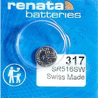 Abbildung von RENATA / Swatch Group Knopfzelle Silberoxid 317 1.55V 10.5mAh Blister(s) x 1