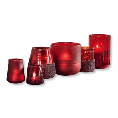 Abbildung von Mirabeau Windlicht 6er Set Paro rot