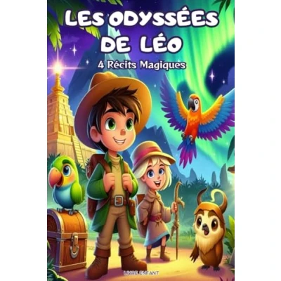 Abbildung von Les Odyssées de Léo 4 Récits Magiques Livre Enfant: Des aventures captivantes sur le courage, l&#039;amitié, la connaissance soi, découverte