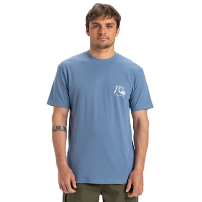 Abbildung von Quiksilver EVO Original Tshirt print, Herren, Größe: Small, Blq