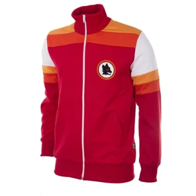 Abbildung von COPA Herren AS Roma 197980 Retro Fußball Jacke mit langem Hals S rot