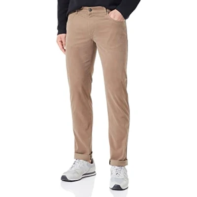 Abbildung von bugatti Herren 3034 26380 Hose, beige, Standard