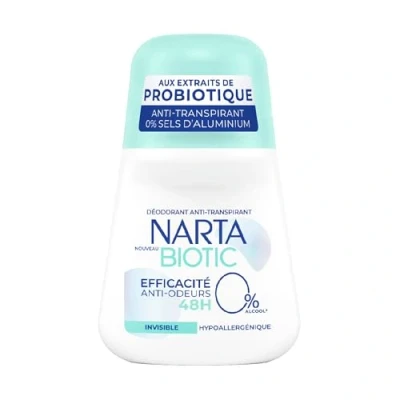 Abbildung von Narta Deodorant Biotic Invisible Roller, 50 ml