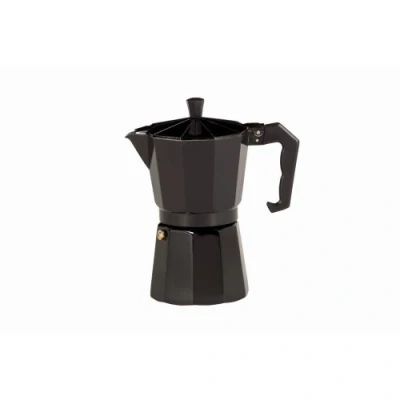 Abbildung von Krüger Espressokocher &quot;Italiano&quot;, 0,2 l Kaffeekanne, traditionell italienisch, aus Aluminium, mit Silikon Dichtungsring