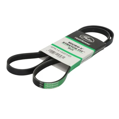 Abbildung von GATES 4PK1418SFHD Keilrippenriemen 1418 4 Polyester, EPDM (Ethylen Propylen Dien Kautschuk) MAN: TGM