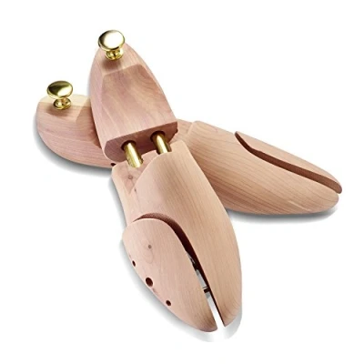Abbildung von logei® 1 Paar Hochqualitativer Schuhspanner Schuhdehner aus Zedernholz Schuhweiter (Gr. 39 40)