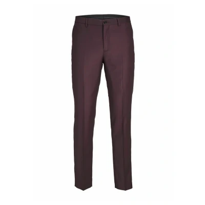 Abbildung von Jack &amp; Jones Premium Jprsolaris NOOS Stoffhose, Herren, Größe: 46, Winetasting