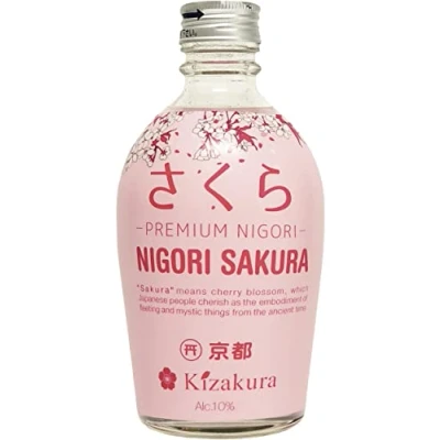 Abbildung von KIZAKURA Sake Nigori Sakura, 10 Prozent vol 1 x 300 ml