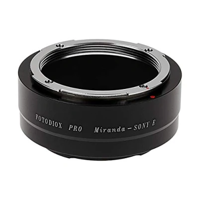 Abbildung von Fotodiox Pro Lens Mount Adapter Compatible with Miranda (Mir) Lenses on Sony E Cameras