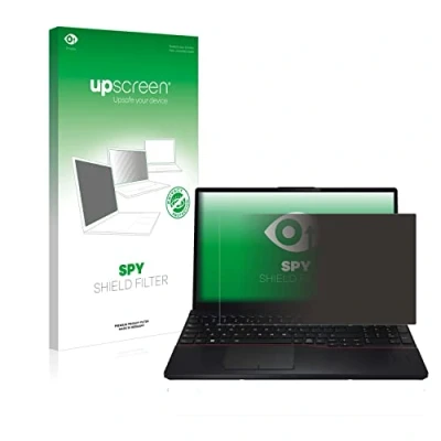 Abbildung von upscreen Blickschutzfilter für Fujitsu Lifebook E5512 Privacy Filter Blickschutzfolie Sichtschutz Folie [Blaulichtfilter, Anti Reflex]