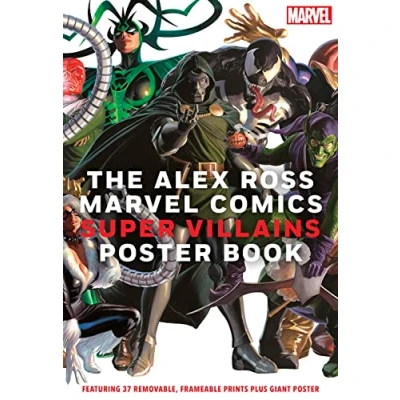 Abbildung von The Alex Ross Marvel Comics Super Villains poster Book: Featuring 37 removable, frameable prints plus giant