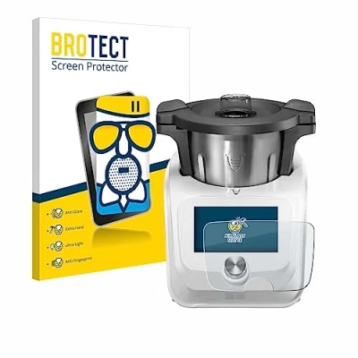 Abbildung von BROTECT Entspiegelungs Schutzglas für SilverCrest Monsieur Cuisine Connect Schutz Folie Panzerfolie Glas Matt [Extrem Kratzfest 9H, Anti Reflex]