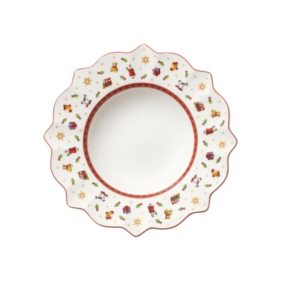 Abbildung von Villeroy und Boch Suppenteller Toy&#039;s Delight ø 26 cm Weiß