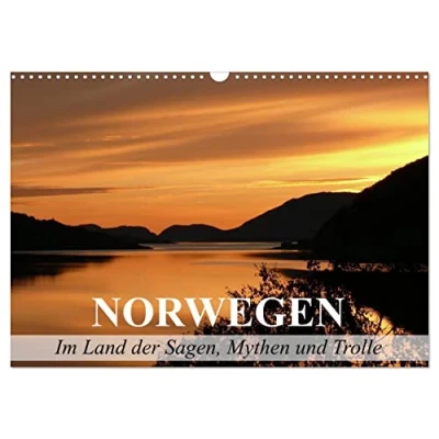 Abbildung von Norwegen Im Land der Sagen, Mythen und Trolle (Wandkalender 2025 DIN A3 quer), CALVENDO Monatskalender