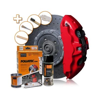 Abbildung von FOLIATEC 2160 Bremssattellack Spraydose 400, 125, 50 Rot