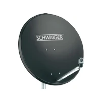 Abbildung von Schwaiger SPI998, 10,7 12,75 GHz, 38,5 dBi, Anthrazit, Aluminium, Kunststoff, Stahl, 75 cm, 745 mm