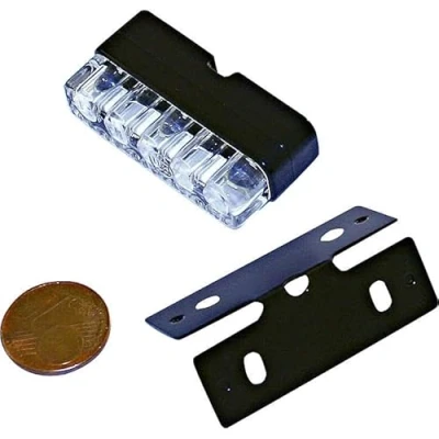 Abbildung von Mini LED Nummernschildbeleuchtung,schwarz, E gepr. (256 035)