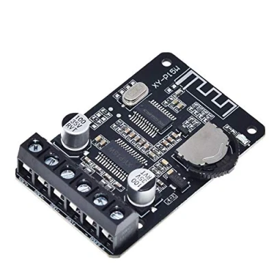 Abbildung von iHaospace 10W/15W/20W Stereo Bluetooth Power Amplifier Board 12V/24V Dual Channel High Digital Module XY P15W