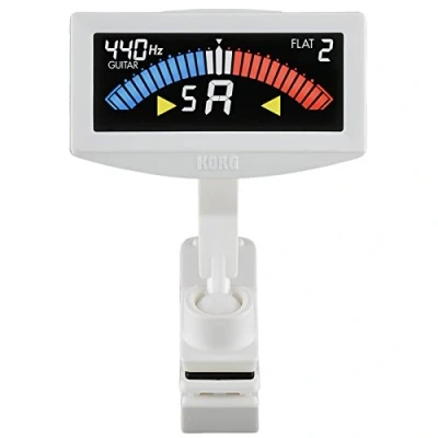 Abbildung von KORG AW 4G BK PitchCrow G Clip On Guitar Tuner White