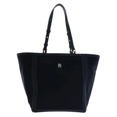 Abbildung von Tommy Hilfiger Essential TOTE Shopping Bag, Damen, Größe: One Size, Space blue