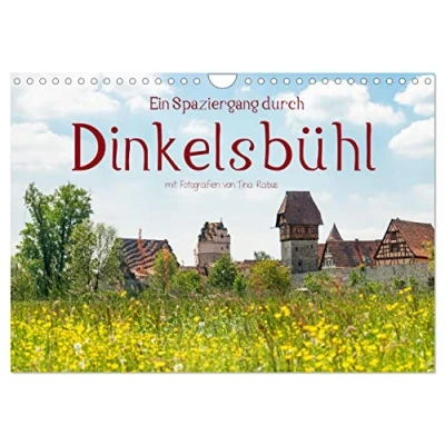 Abbildung von Ein Spaziergang durch Dinkelsbühl (Wandkalender 2025 DIN A4 quer), CALVENDO Monatskalender