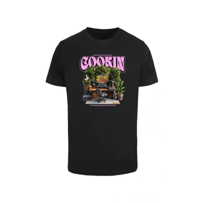 Abbildung von Mister Tee Cookin Tshirt print, Herren, Größe: Large, Black