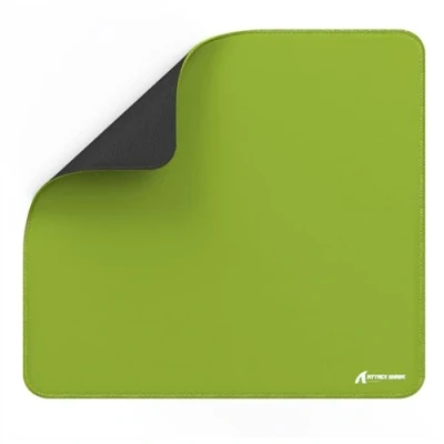 Abbildung von ATTACK SHARK CM02 Esports Gaming Mauspad, Großes Mauspad Mit Wasserabweisender Beschichtung, Stark Strukturierte, Glatte Bedienoberfläche, rutschfeste Gummiunterseite, 450 x 400 4 mm Grün