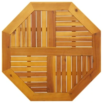 Abbildung von vidaXL Tischplatte 80x80x2,2 cm Achteckig Massivholz Akazie