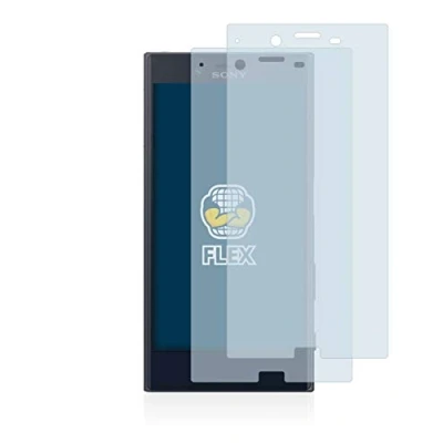 Abbildung von BROTECT 2 Stück Full Cover Schutzfolie für Sony Xperia XZ Screen Displayschutz Folie [3D Curved, Anti Fingerprint, Kristall Klar]
