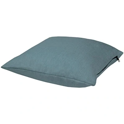 Abbildung von POKAR Palettenkissen Palettenauflagen mit abnehmbarem Bezug Palettenauflage Palettenmöbel Palettensofa, Deko Kissen 40x40, Blau