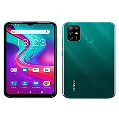 Abbildung von Android 11 Handy ohne Vertrag DOOGEE X96 PRO, Octa Core 4GB + 64GB, 5400mAh Akku, 13MP Quad Kamera, 6,52 &#039;&#039; Wassertropfenbildschirm, Smartphone DUAL SIM SD(3 Steckplätze), Fingerabdruck Grün