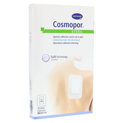 Abbildung von Cosmopor steril 15 x 8 cm 5 St