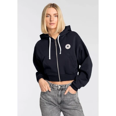 Abbildung von Converse Retro Chuck Graphic Hoodie Kapuzenpullover, Damen, Größe: XXL, Black