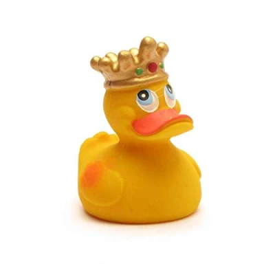 Abbildung von DUCKSHOP I Badeente King Quietscheente L: 9 cm