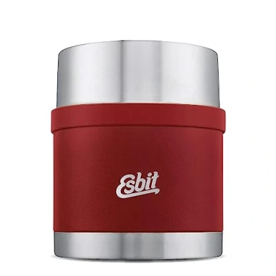 Abbildung von Esbit Thermobehälter Sculptor für Essen Warmhaltebehälter 500 ml in Burgundy aus Edelstahl warme und kalte Speisen