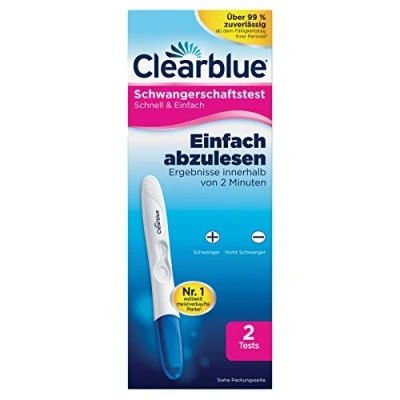 Abbildung von Clearblue Schwangerschaftstest Frühe Erkennung 2er Pack