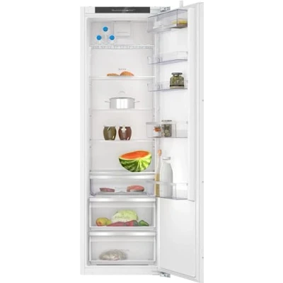 Abbildung von Neff, KI1813DD0, Einbaukühlschrank; N 70; EEK: D; Nutzinhalt gesamt: 310 l; Fresh Safe; 34 dB; LED Beleuchtung; Flachscharnier gedämpft; Abstellflächen aus Sicherheitsglas