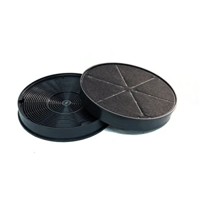 Abbildung von 2er Set Aktivkohlefilter passend für Bosch, Siemens, Neff LZ55651, LZ55650, DHZ5316 Umluftbetrieb