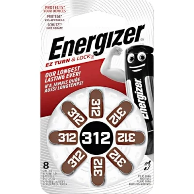 Abbildung von Energizer 7638900349245, Einwegbatterie, Zink Luft, 8 Stück(e), Sichtverpackung