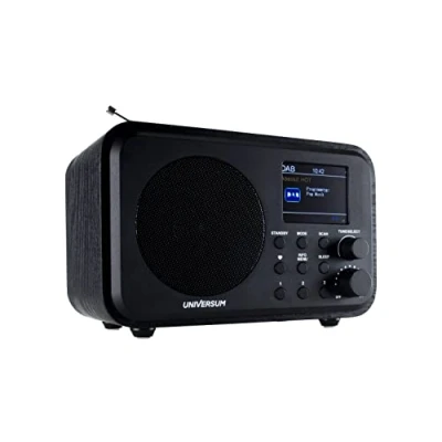Abbildung von UNIVERSUM DAB Digitalradio, UKW Radio, mit Bluetooth, Kopfhörerausgang und Akku DR 300 20