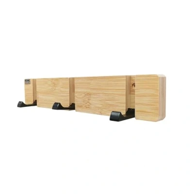 Abbildung von HOME DELUXE Garderobenleiste inkl. Haken und Magnete, Wandgarderobe, Kleiderhaken, Garderobe, Garderobenhaken