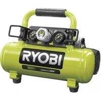 Abbildung von Ryobi Kompressor ONE+ 18 V, R18AC 0, ohne Akku &amp; Ladegerät,Auto Reifenfüller, max. 8,30 bar