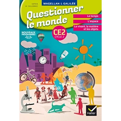 Abbildung von Magellan et Galilée Questionner le monde CE2 Éd. 2017 Livre élève